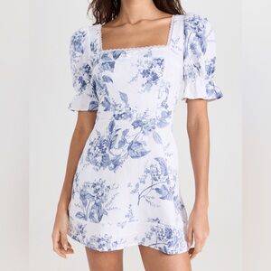 Reformation Evianna Linen Dress